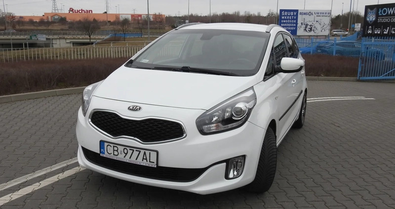 Kia Carens cena 36500 przebieg: 192000, rok produkcji 2013 z Bydgoszcz małe 466